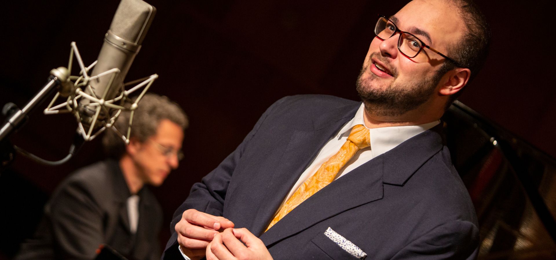 Samuel Berlad performing